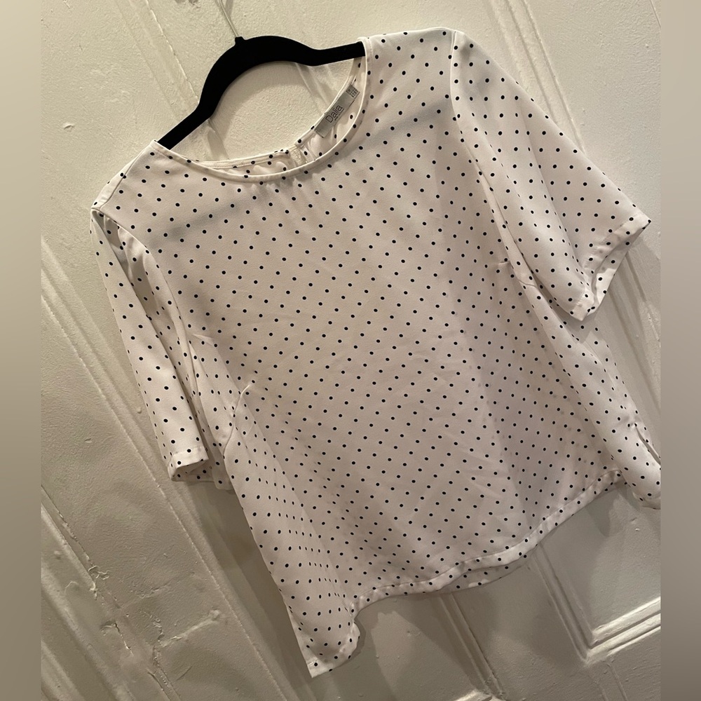 DALIA polka dot top
